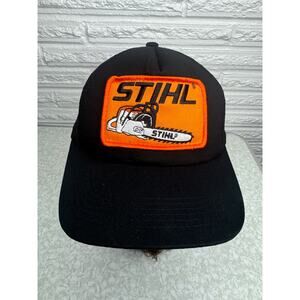 Stihl Patch Black Trucker
 Hat